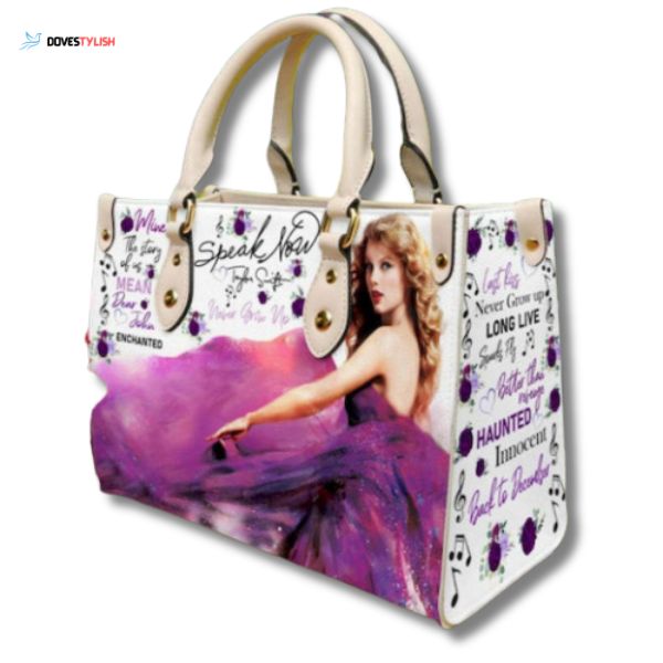 Taylor Swift T-Shirt Designs: Taylor Swift Quotes Leather Handbag