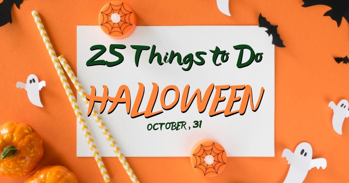 Things to Do This Halloween Season