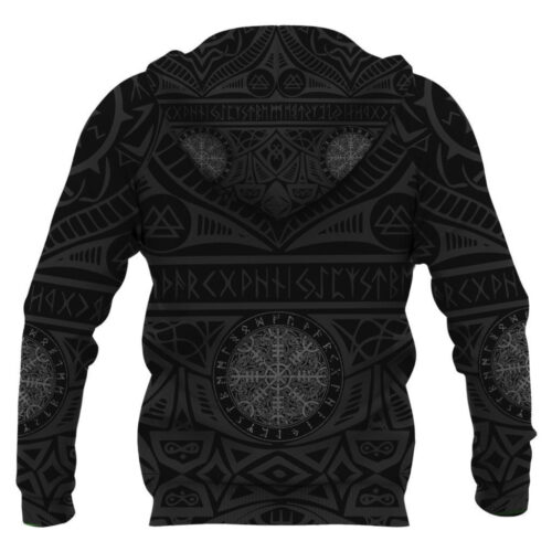 Authentic Denmark Vikings Tattoo Hoodie: Embrace Norse Heritage