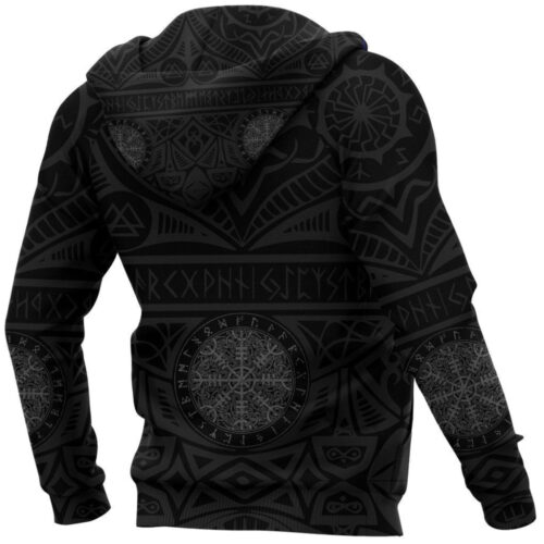 Authentic Denmark Vikings Tattoo Hoodie: Embrace Norse Heritage