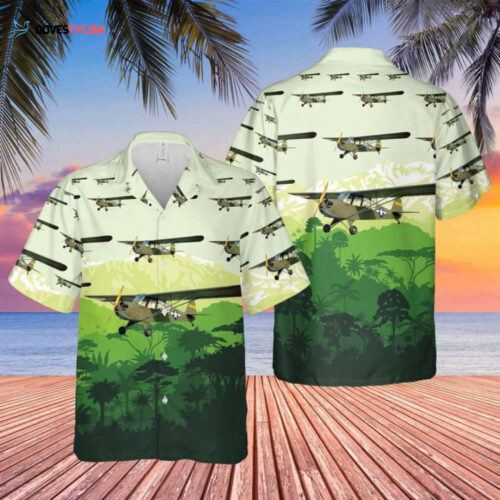 US Army M42 Duster Hawaiian Shirt: Authentic Military Style with a Tropical Twist