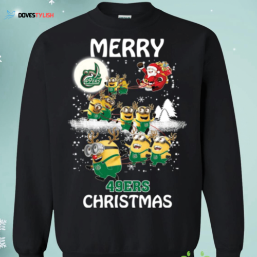 Chattanooga Mocs Snoopy Santa Claus Christmas Sweatshirt – Festive Sleigh Design