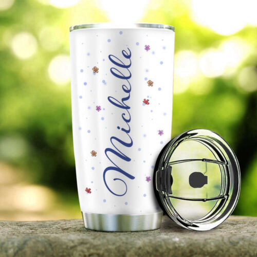 Customizable Stainless Steel Hiking Flower Boots Tumbler