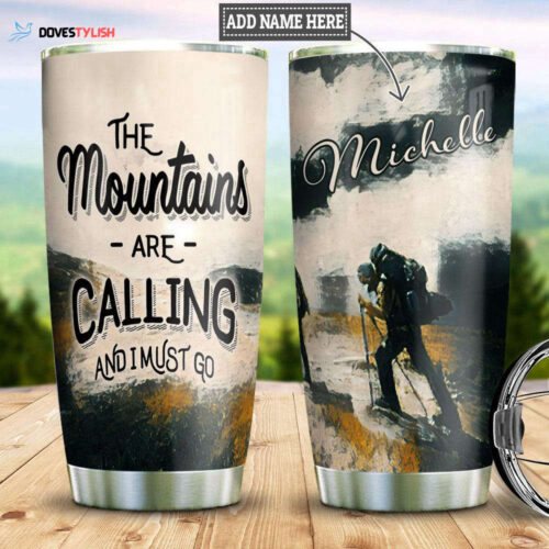 Customized Stainless Steel Hiking Tumbler – Personalized Outdoor Drinkware