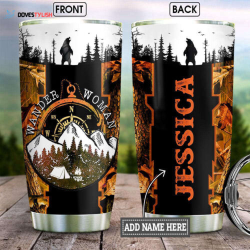 Customized Stainless Steel Tumbler: Father & Son The Ultimate Hiking Duo