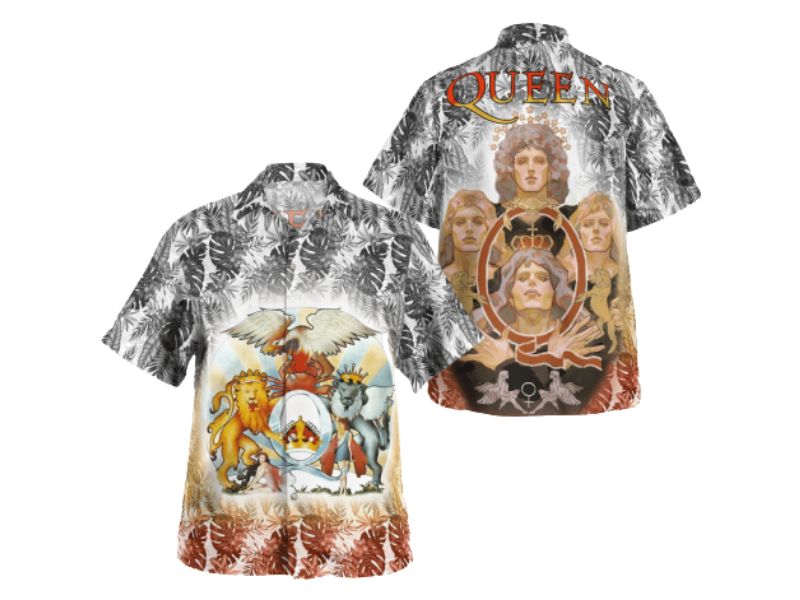 Queen Amazing Raven X Artwork Hawaiian Shirt Hawaiian Shirt Collectibility