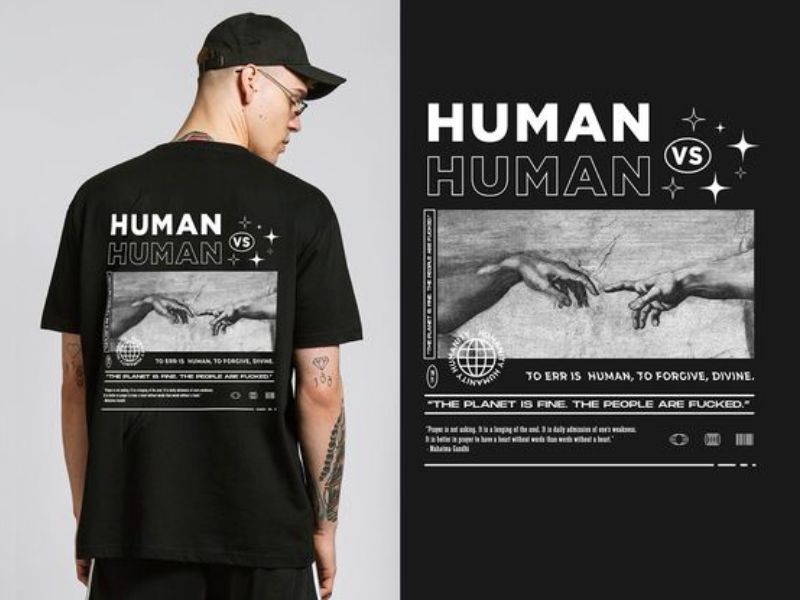 T-Shirt Design Trends 2023: Typography Takes the Lead