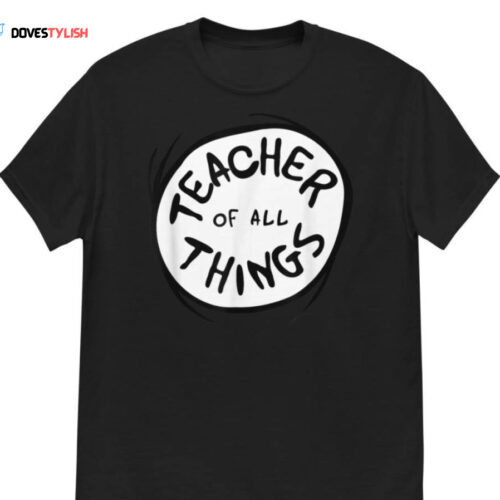 Dr Seuss Teacher Emblem Shirt: Inspiring All with Whimsical Style