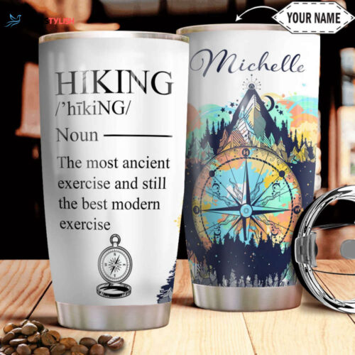 Durable Hiking Stainless Steel Tumbler – Personalized & Customizable