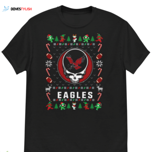 Eastern Washington Eagles Grateful Dead Ugly Christmas Shirt: Festive & Stylish Apparel