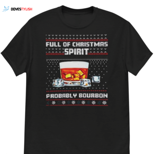 Festive & Spirited: Bourbon Ugly Christmas Shirt for the Holidays!