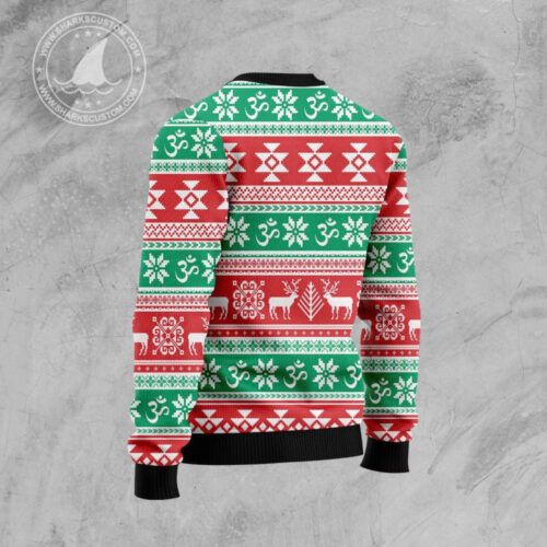 Flamingo Yoga Christmas T239 Ugly Sweater – Best Gift for Christmas Noel Malalan – Christmas Signature