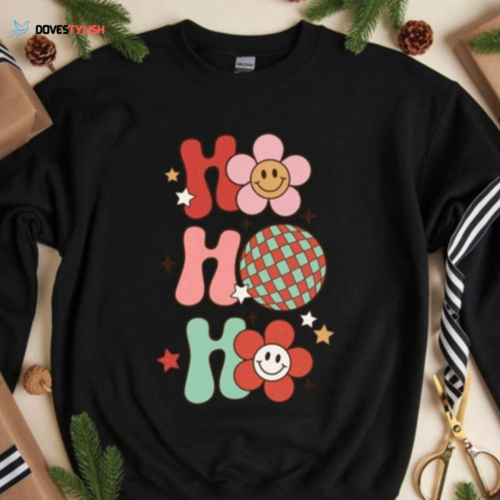 Funny Christmas Ho Ho Ho Sweatshirt – Perfect Gift for the Holidays