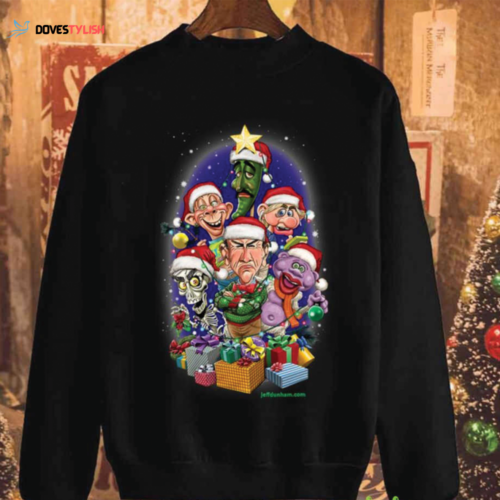 Get Festive with Jeff Dunham s 2022 Holiday Shirt – Perfect for Christmas Movie Fans!
