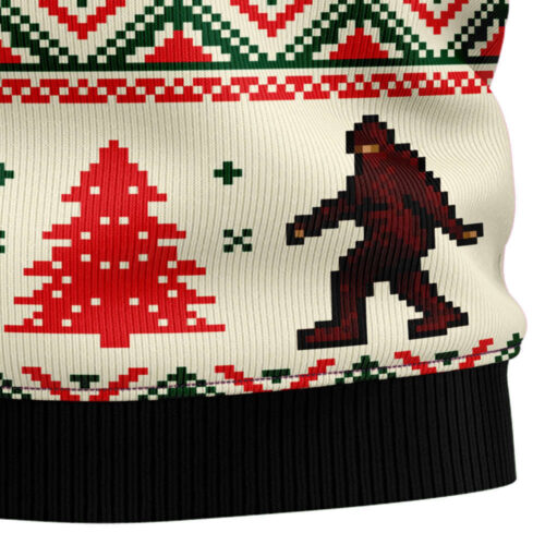 Get Festive with the Amazing Bigfoot Ugly Christmas Sweater – Perfect Holiday Attire!