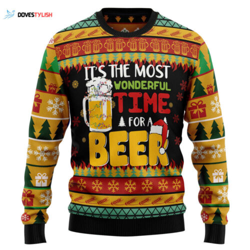 Get Festive with the Best Ugly Christmas Sweater – Funny Beer-Themed Sweaters for Men and Women
