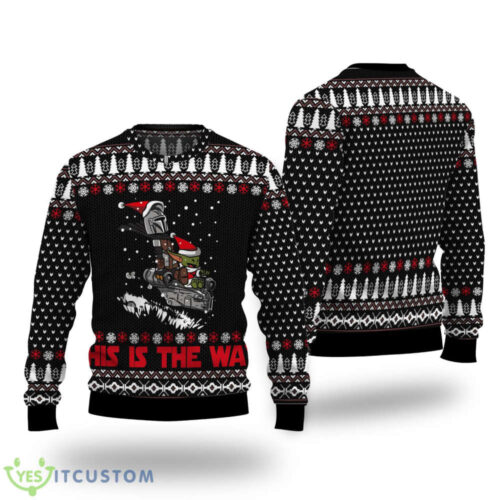 Get Festive with This Yoda Star Wars Ugly Christmas Sweater – Limited Edition