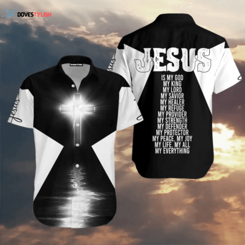 Christian Jesus Hawaiian Shirt – Embrace Faith & Fearlessness with Stylish Christian Hawaiian Shirts for Men & Women