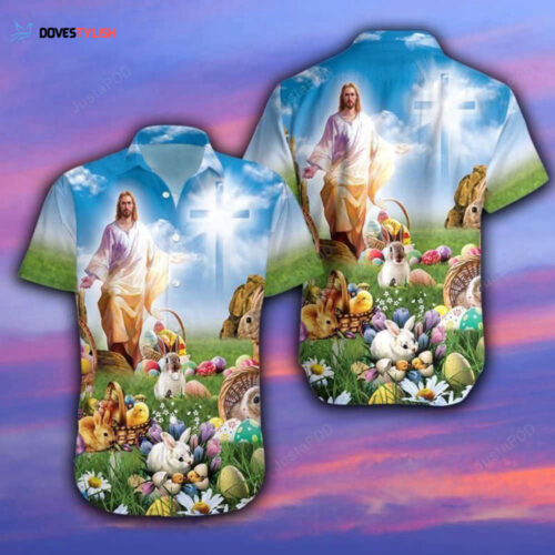 Hand Of Jesus Hawaiian Shirt – Way Maker Miracle Worker – Christian Shirts for Men & Women