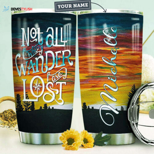 Hike in Style with a Personalized Stainless Steel Tumbler