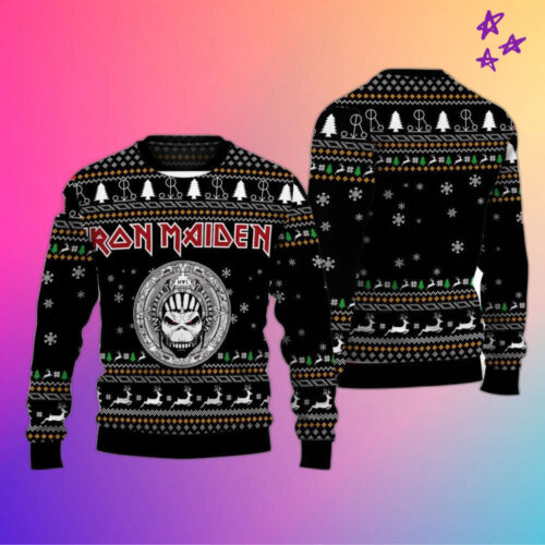 Iron Maiden Ugly Christmas Sweater – All I Want For Christmas