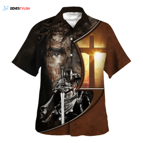 Jesus: Child of God Man of Faith Warrior of Christ – Christian Hawaiian Shirt
