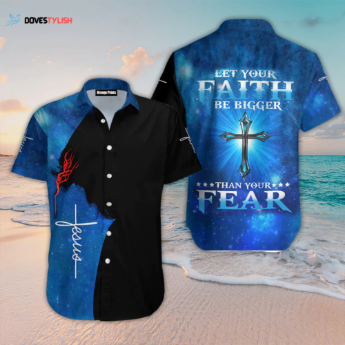 Jesus Let Your Faith Aloha Hawaiian Shirts – Men & Women