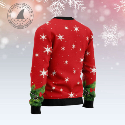 Monkey Swing Holiday Ugly Christmas Sweater: Festive Fun for the Season