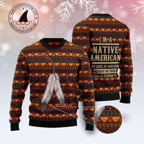 Native Feather TY0311 Ugly Christmas Sweater – Perfect Gift for Christmas Noel Malalan – Christmas Signature