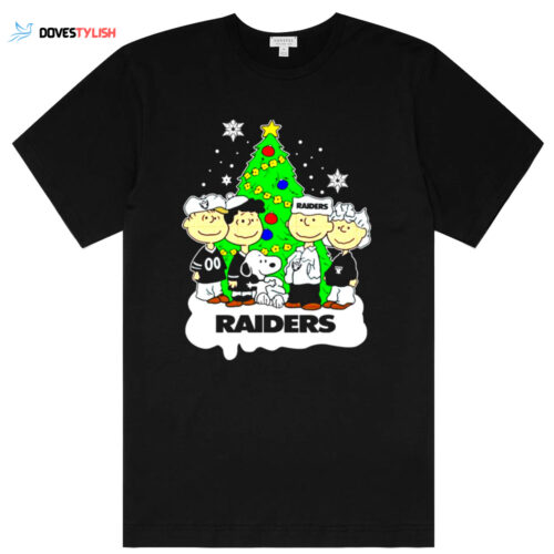 NFL Snoopy Peanuts Las Vegas Raiders Christmas Shirt – Perfect Gift