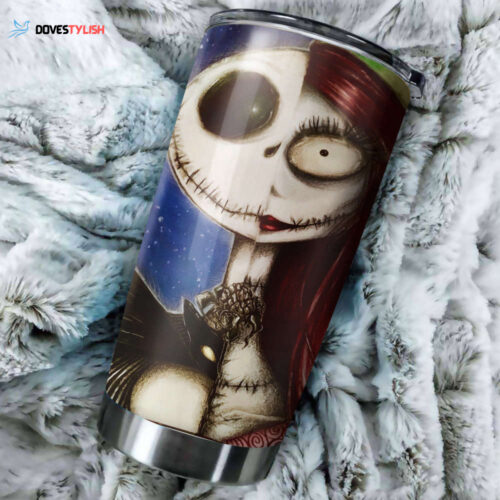Spooky Jack Nightmare Christmas Tumbler: Perfect Halloween Gift for Fans!