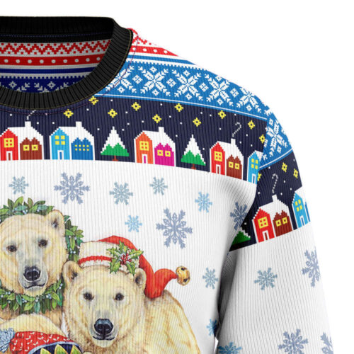 Polar Bears Christmas HZ112314 Ugly Sweater – Perfect Christmas Gift Noel Malalan Signature