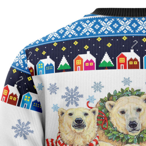 Polar Bears Christmas HZ112314 Ugly Sweater – Perfect Christmas Gift Noel Malalan Signature