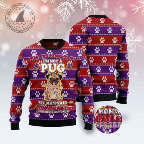 Pug Baby Christmas T249 Ugly Sweater – Perfect Gift for Noel Malalan s Christmas Signature