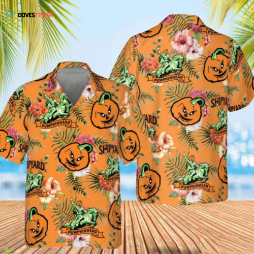 Pumpkinhead Hawaiian Shirt: Tropical Summer Styling for Men & Women