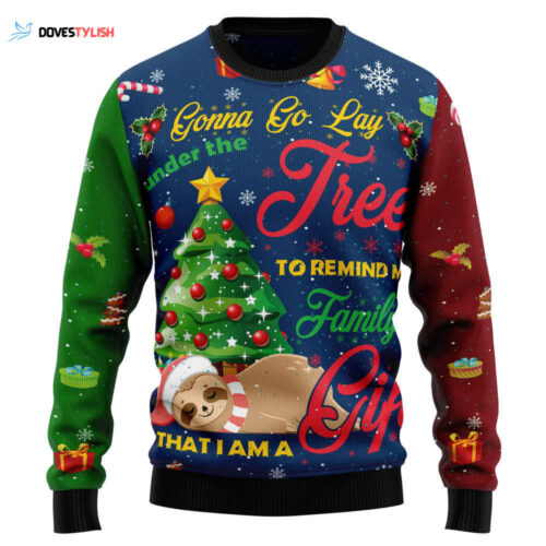 Sloth Gift D2409 Ugly Christmas Sweater – Perfect Festive Present Noel Malalan – Christmas Signature