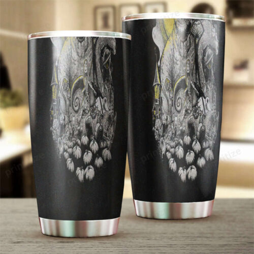 Spooky & Festive Nightmare Before Christmas Tumbler: A Must-Have for Movie Fans