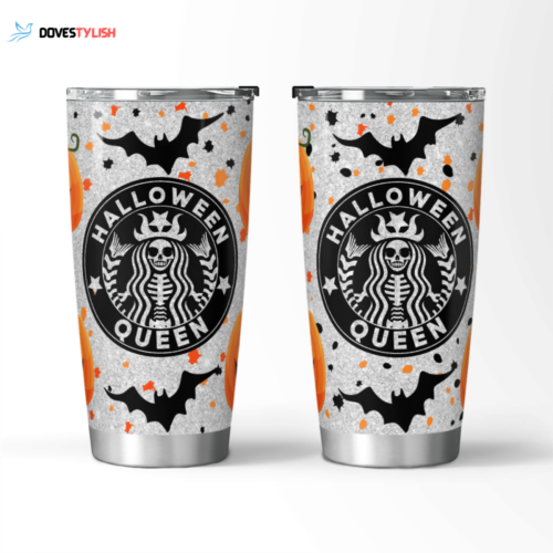 Spooky Halloween Candy Pattern Tumbler – Perfect for Trick-or-Treating Fun!