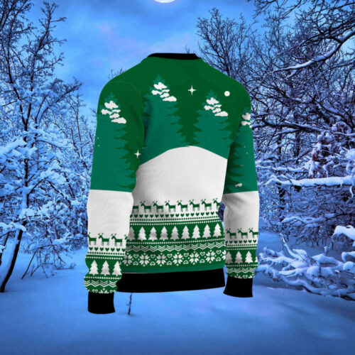 Spread Christmas Cheer with Akk Whos Far and Near Green Ugly Sweater