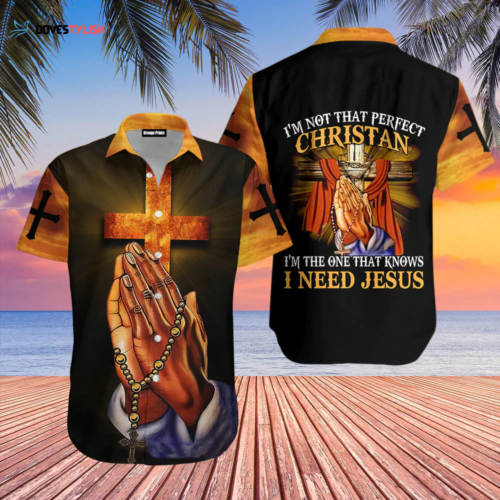 Christian Jesus Hawaiian Shirt: One Nation Under God – Stylish & Faith-inspired