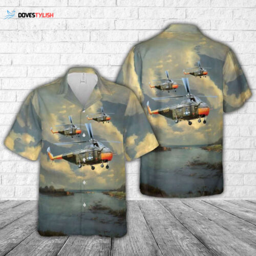 Stylish US Army UH-19D Chickasaw Hawaiian Shirt: Embrace Military Fashion!