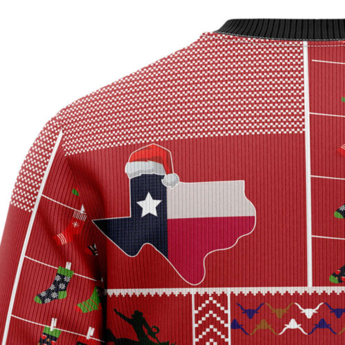 Texas Merry Christmas T2110 Ugly Sweater – Perfect Holiday Gift Noel Malalan Signature