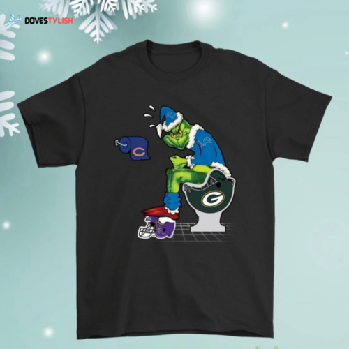 The Grinch Detroit Lions Christmas Shirt: Shit on Other Teams & Spread Holiday Cheer!