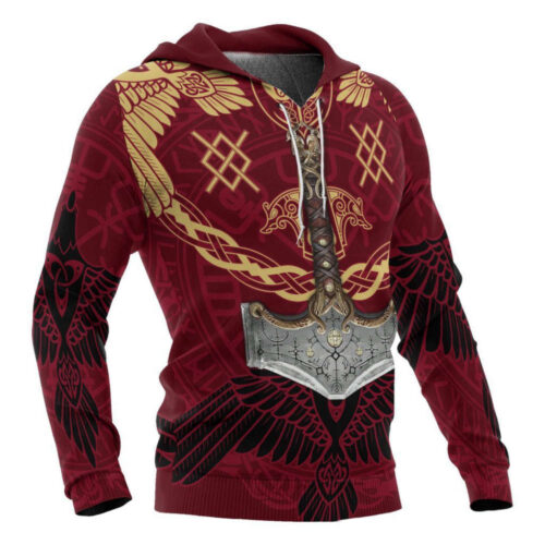 Unleash Your Inner Viking with MJOLNIR – All Over Print Apparel