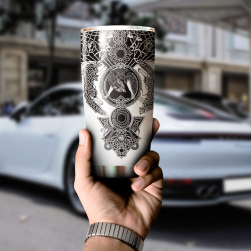 Upgrade Your Drinkware with Viking Tattoo 3 0 Tumbler – Durable Stylish and Unique