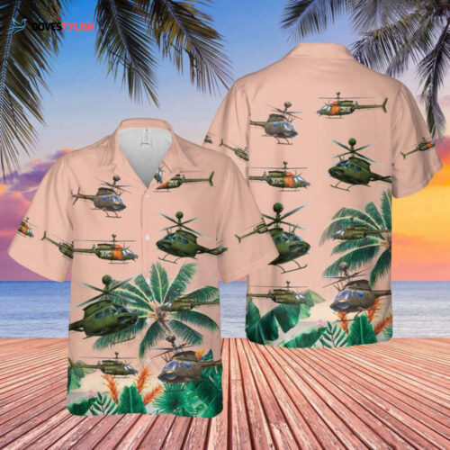 Shop the Stylish US Army 105mm Howitzer M2A1 Hawaiian Shirt