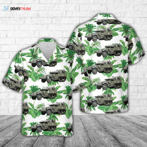 French Army AS-532UL Cougar Hawaiian Shirt: Stylish Military Fashion