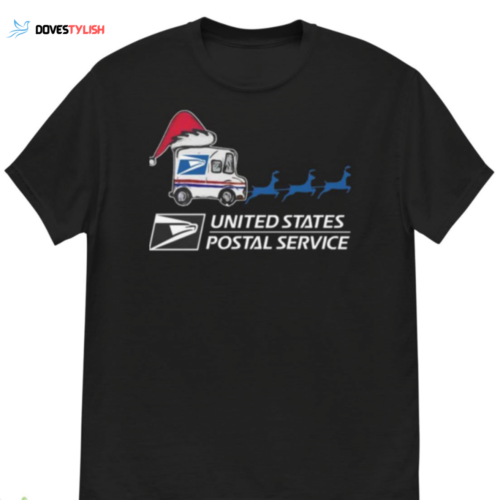 USPS Reindeer Christmas 2022 Shirt – Festive United States Postal Service Attire