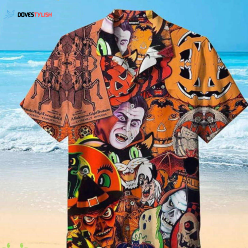 Bigfoot Hawaiian Shirt: 3D Halloween Summer Beach Gift for Men & Women