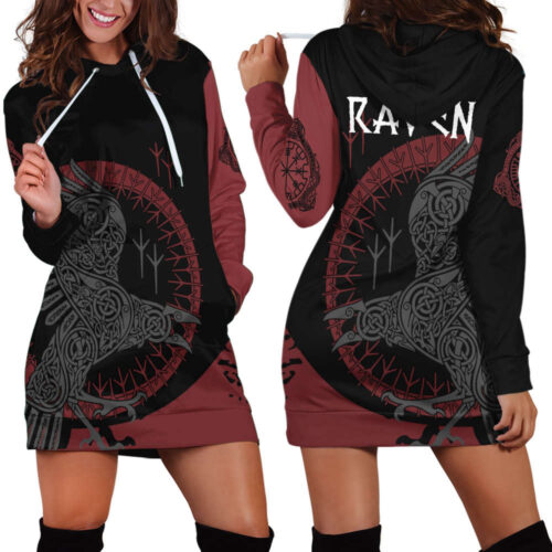 Viking Raven Pullover: Stylish & Warm Nordic Sweater for Men – Shop Now!